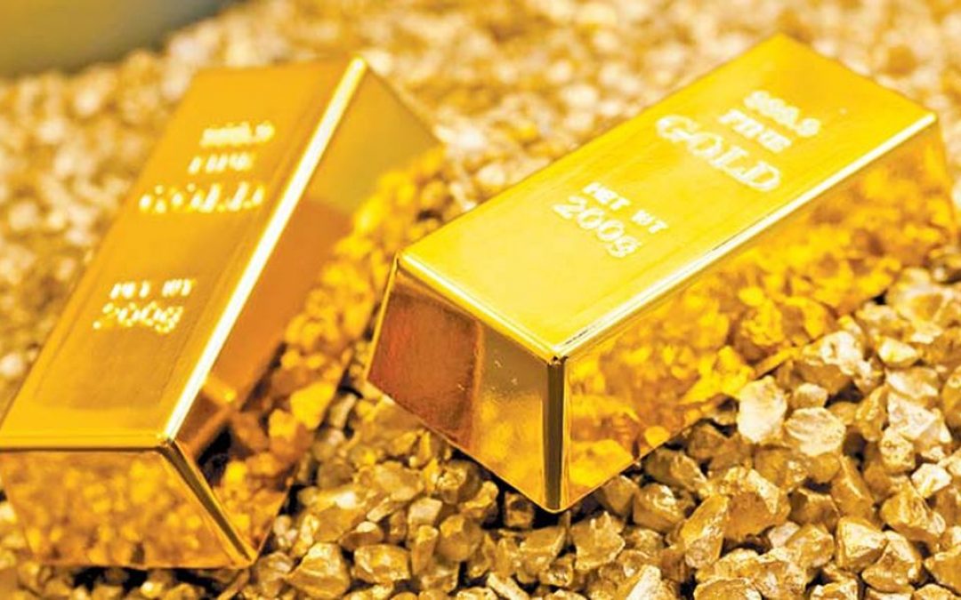 Oro sube en medio de la volatilidad del mercado accionario