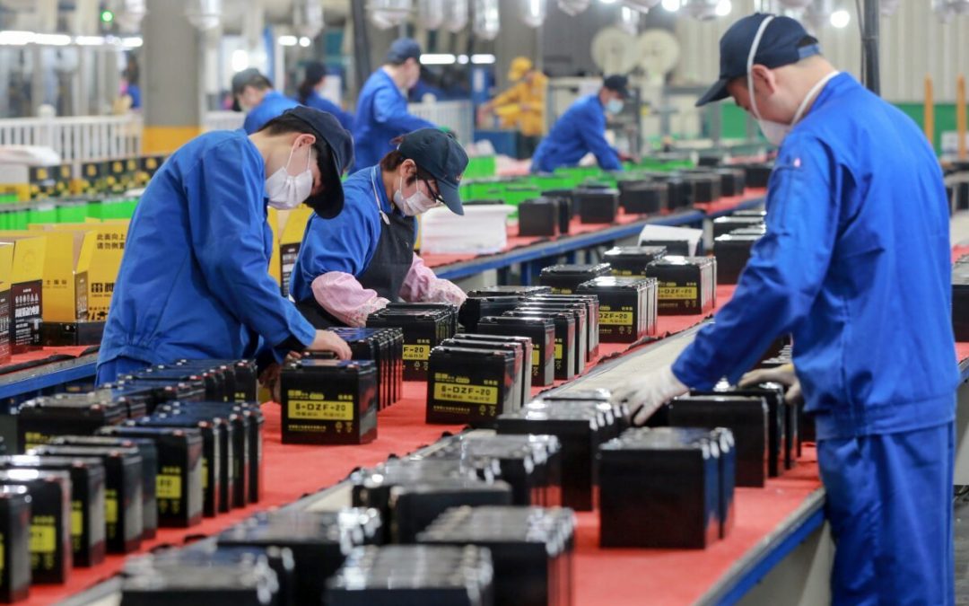 La actividad industrial en China avanzó a su ritmo más rápido de 2021 en abril
