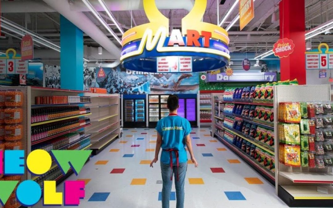 Conoce a Omega Mart, el alucinante supermercado que ofrece una experiencia interactiva