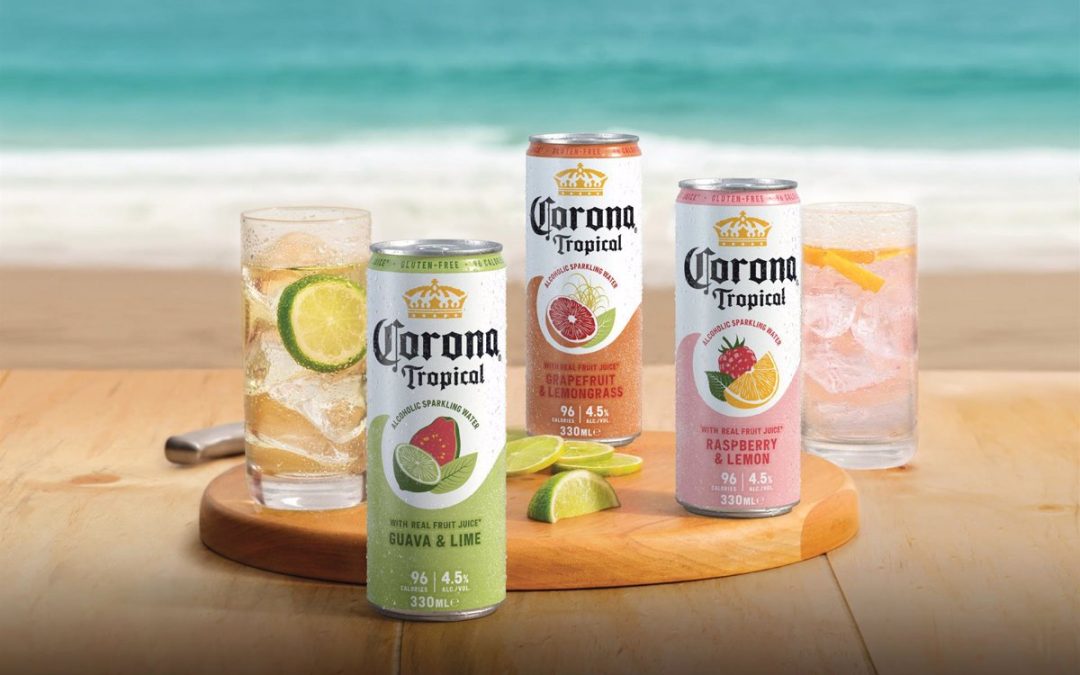 Corona Tropical: lanzamiento de la marca fuera del terreno de la cerveza