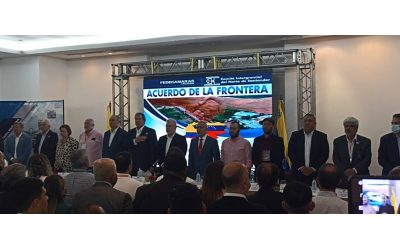 Empresarios de Colombia y Venezuela firmaron acuerdo para trabajar en reapertura de la frontera