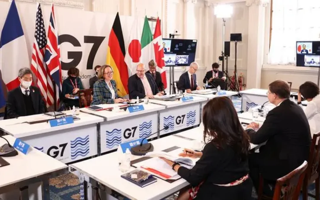 Ministros de Comercio del G7, dispuestos a avanzar con reforma de la OMC