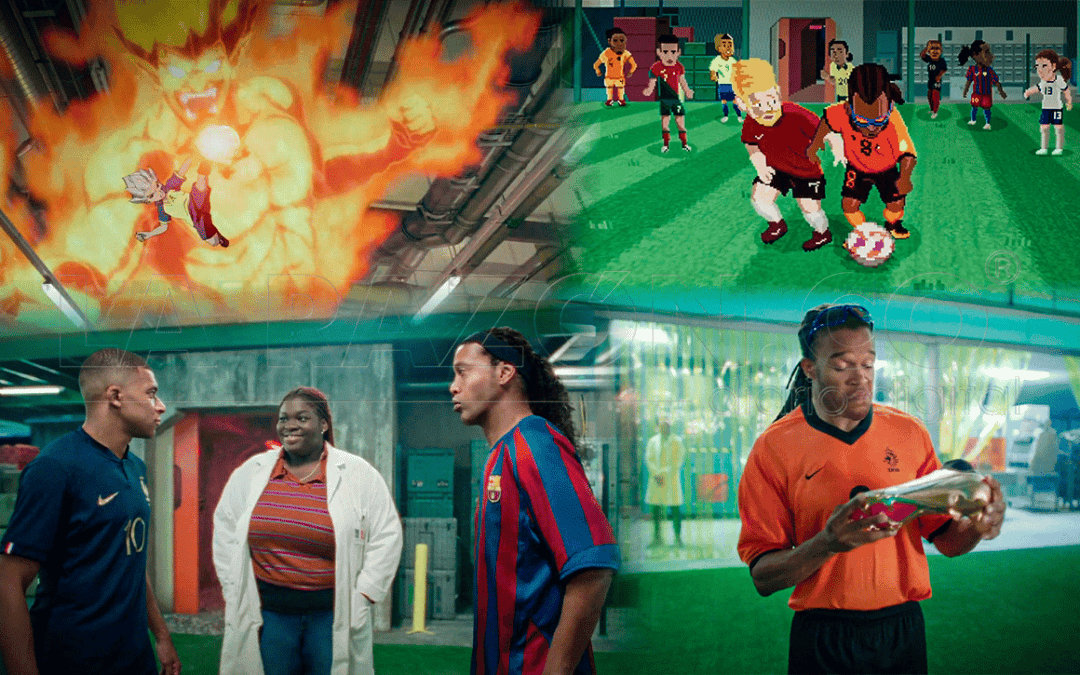 Nike enfrenta a futbolistas del presente y del pasado en el «futbolverso»