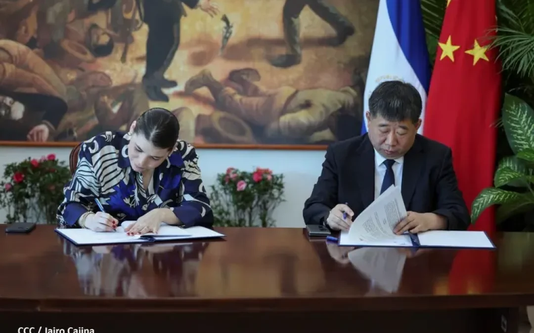 Nicaragua y China firman acuerdo para dinamizar la inversión, el turismo y la cultura